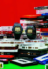 Casio 1990s DW-5700TH-1JF Men's Wristwatch, Throwback, Limited Edition / Throwback 1990s (black), G-SHOCK Single Item