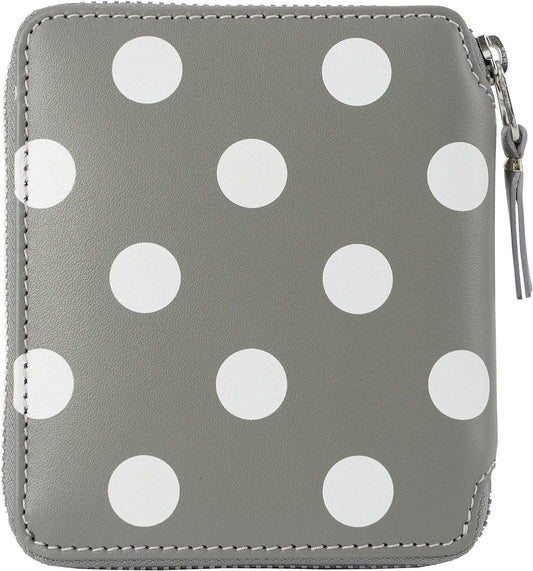 SA2100PD GREY 2-fold wallet polka dot gray parallel import goods, gray