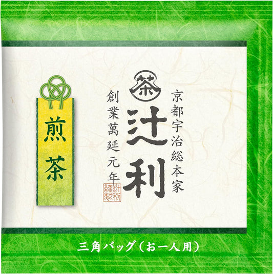 Tsujiri Triangular Green Tea Bags x 50