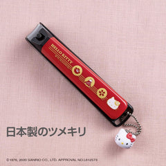 Kai Hello Kitty Japanese Style New Standard M Camellia Nail Clippers