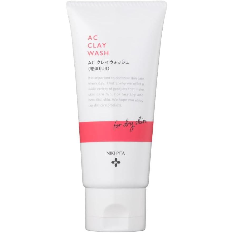 NIKIPITA AC Clay Wash Face Wash for Dry Skin