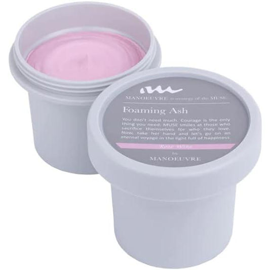 Clay Type Foaming Facial Cleansing Foam   Mud Pack Foaming Ash 90g Rose Wine Sweet Scented Cleansing Manoeuvre Manuble