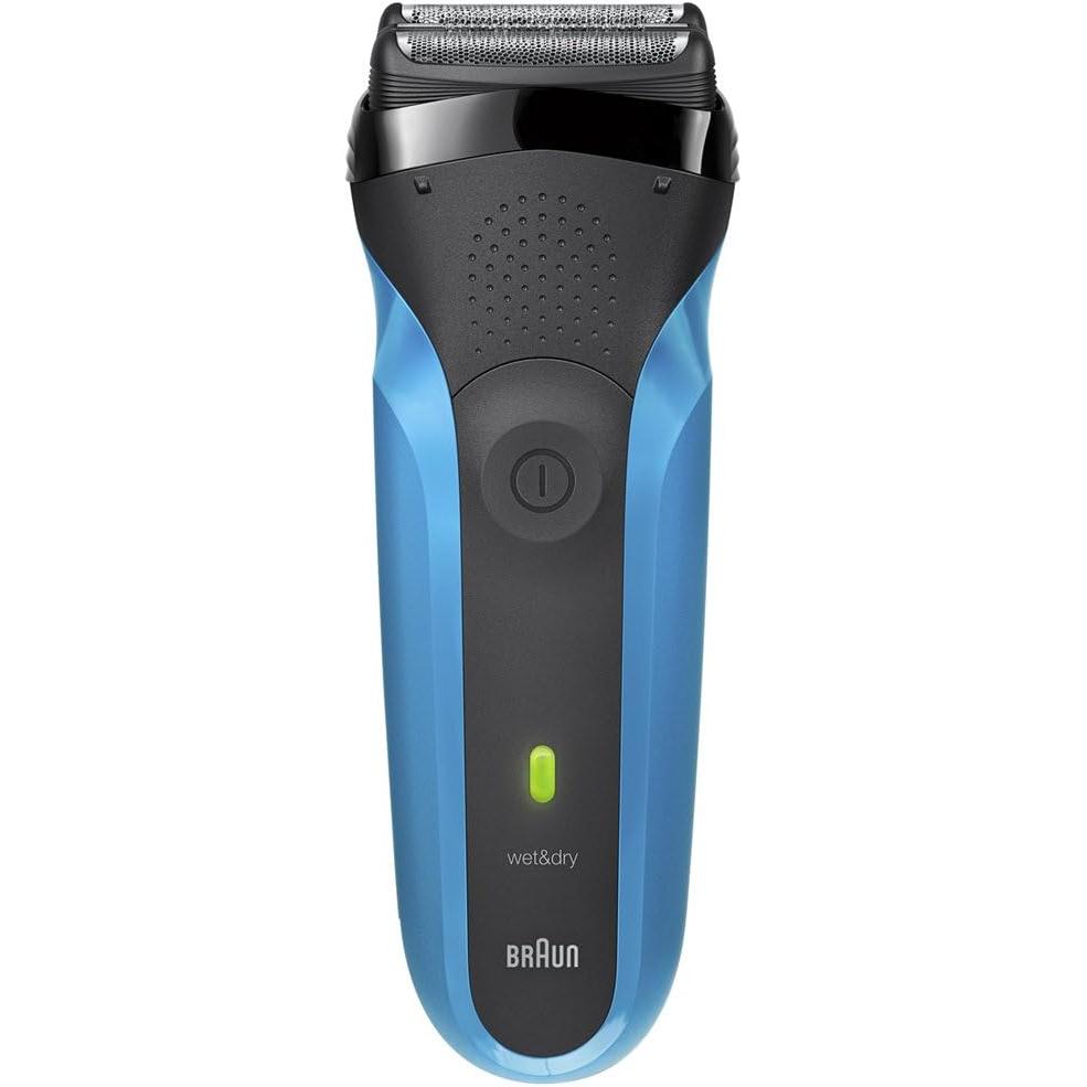 Braun 310s Men's Electric Shaver Series 3, Triple Braided Head, Washable Under Water Tap, Shower Friendly