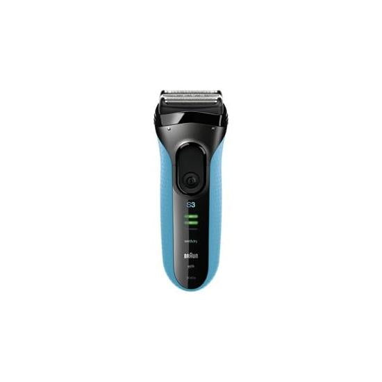 Braun Series 3 Men's Shaver 3040s 3 Specialised Shaving Elements, Wet/Dry