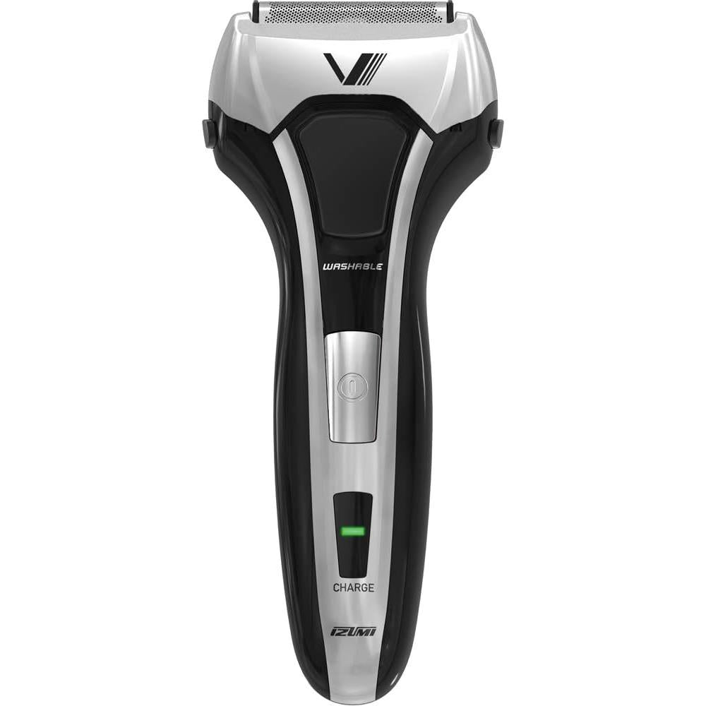 Maxell Izumi IZF-V538-S Electric Shaver, 3 Blades, Reciprocating Type, Silver